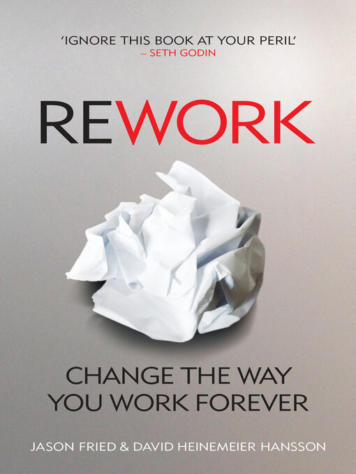 Title details for ReWork by David Heinemeier Hansson - Available